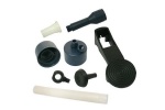 PC,POM parts with Powder Coating