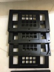 aluminum precision machining parts with black anodized