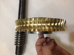high quality worm wheel and worm wheel fit well